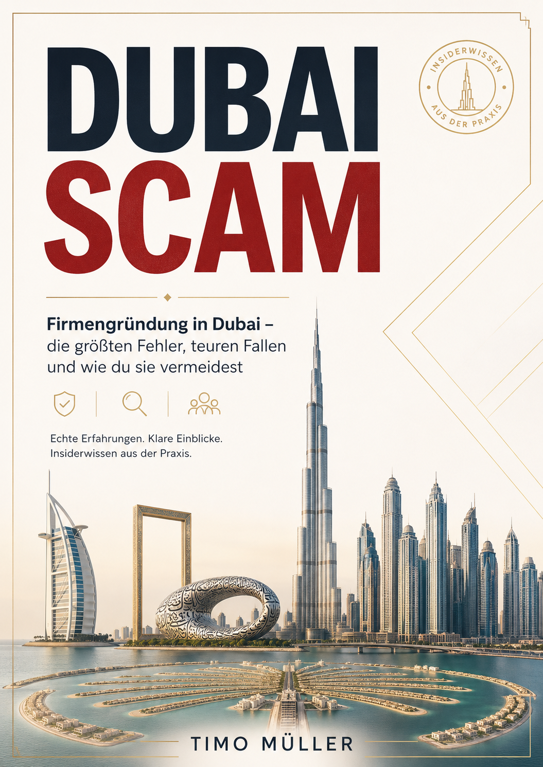 Buch: Dubai Scam, Firmengründung in Dubai, von Timo Müller